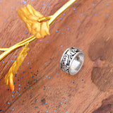 Maha Prana 925 Sterling Silver Band for Men