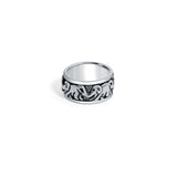 Maha Prana 925 Sterling Silver Band for Men