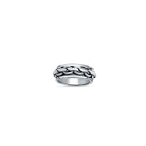 Knotbound 925 Sterling Silver Band for Men