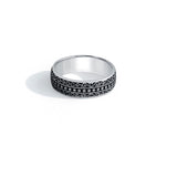Ornava 925 Sterling Silver Band for Men