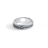 Pulseheart 925 Sterling Silver Band for Men