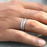 Pulseheart 925 Sterling Silver Band for Men
