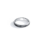 Lifeline 925 Sterling Silver Band for Men