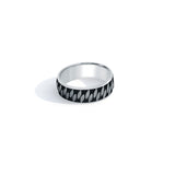 Weaveon 925 Sterling Silver Band for Men