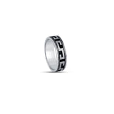 Aegis Path 925 Sterling Silver Band for Men