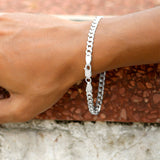 Classic 925 Sterling silver Bracelet for Men