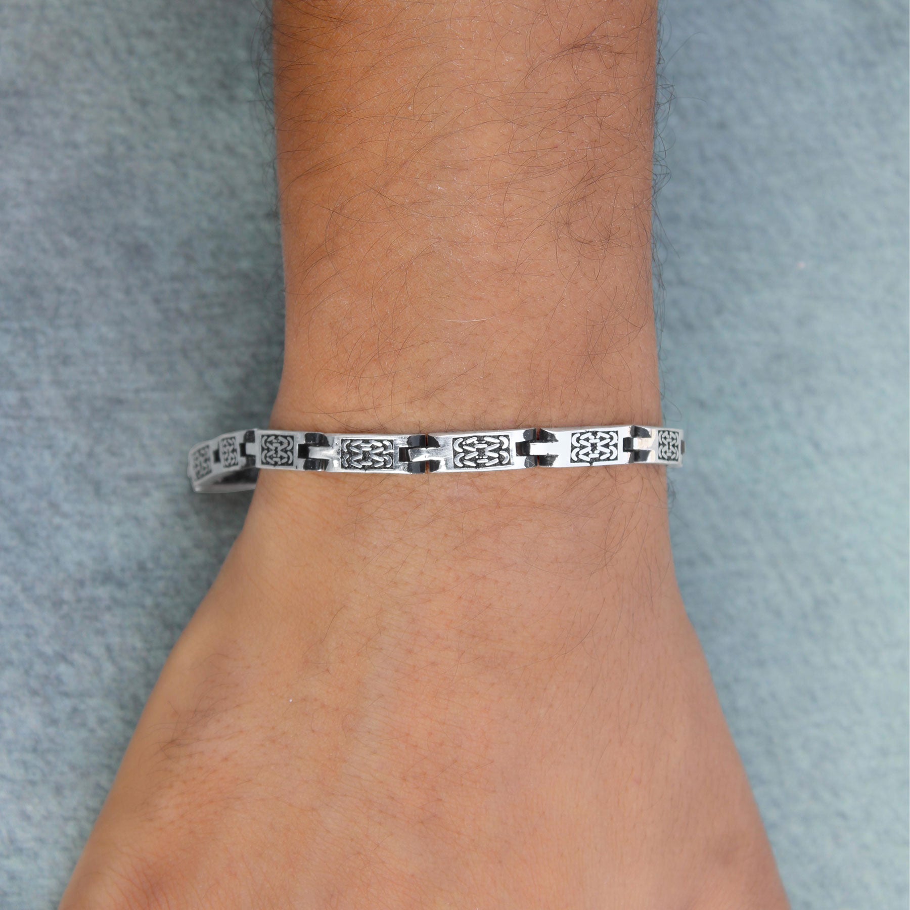 Urban Link 925 sterling silver bracelet for men