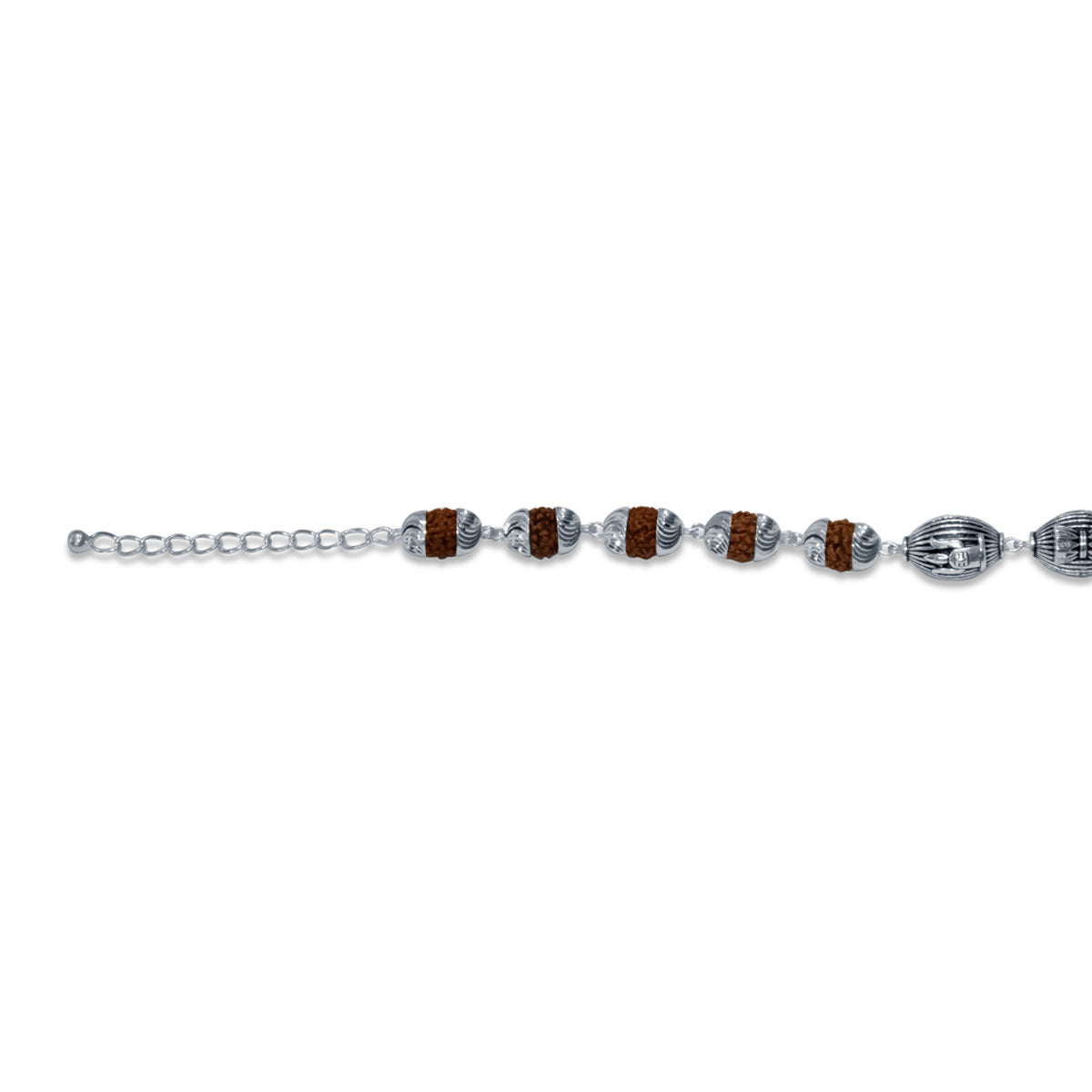 Shivoham 925 Sterling Silver Bracelet for Men