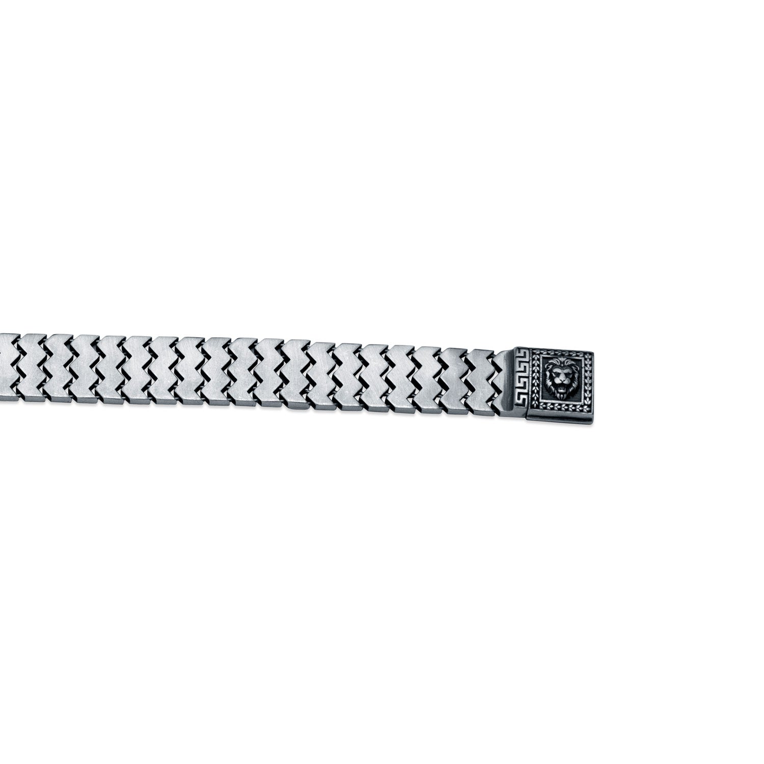 Majestic Lion 925 Sterling Silver Bracelet for Men
