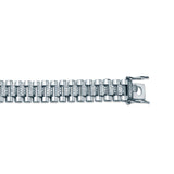 Prestige 925 Sterling Silver Zirconia Bracelet for Men
