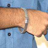 Vertex 925 Sterling Silver Bracelet for Men