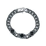 Eclipse 925 Sterling Silver Bracelet for Men