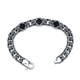 Eclipse 925 Sterling Silver Bracelet for Men
