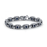 Kara 925 Sterling Silver Bracelet for Men