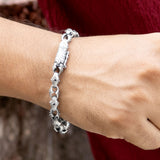 Asit 925 Sterling Silver Bracelet for Men