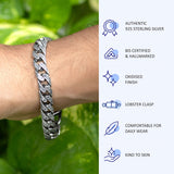 BOLT 925 Sterling Silver Bracelet for Men