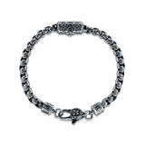 LIONX 925 Sterling Silver Bracelet for Men