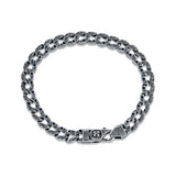 ZANE 925 Sterling Silver Bracelet for Men
