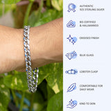 ZANE 925 Sterling Silver Bracelet for Men