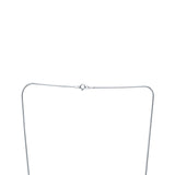 Sleek Edge Sterling Silver Chain for Women