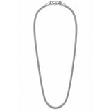 Sleek Edge - Wide Sterling Silver Chain for Men