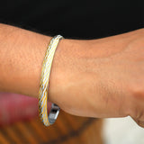 Powerwave 925 Sterling Silver Punjabi Sikhi Kada for Men