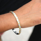GoldLink 925 Sterling Silver Punjabi Sikhi Kada for Men