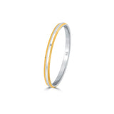 Crown-Line 925 Sterling Silver Punjabi Sikhi Kada for Men