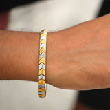 Arrowhead 925 Sterling Silver Punjabi Sikhi Kada for Men