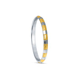 Zyron 925 Sterling Silver Punjabi Sikhi Kada for Men