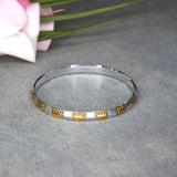 Zyron 925 Sterling Silver Punjabi Sikhi Kada for Men