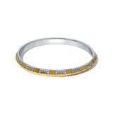 Silver Dot Grid 925 Sterling Silver Punjabi Sikhi Kada for Men