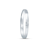 Alpha Edge 925 Sterling Silver Kada for Men