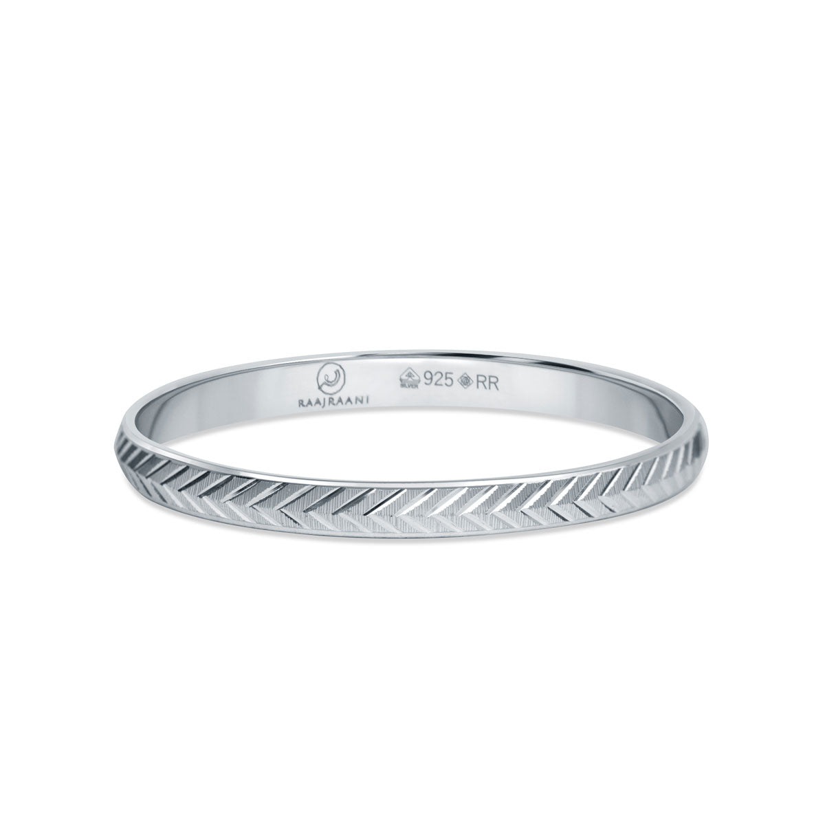Conquer 925 Sterling Silver Kada for Men