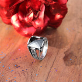 Razor's Edge 925 Sterling Silver Ring for Men