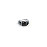 Noir Trail 925 Sterling Silver Ring for Men