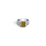 Golden Matrix 925 Sterling Silver Ring for Men