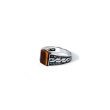 Golden Majesty 925 Sterling Silver Ring for Men