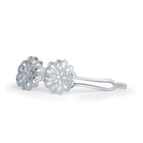 Blooming Harmony 925 Sterling Silver Hair Clip