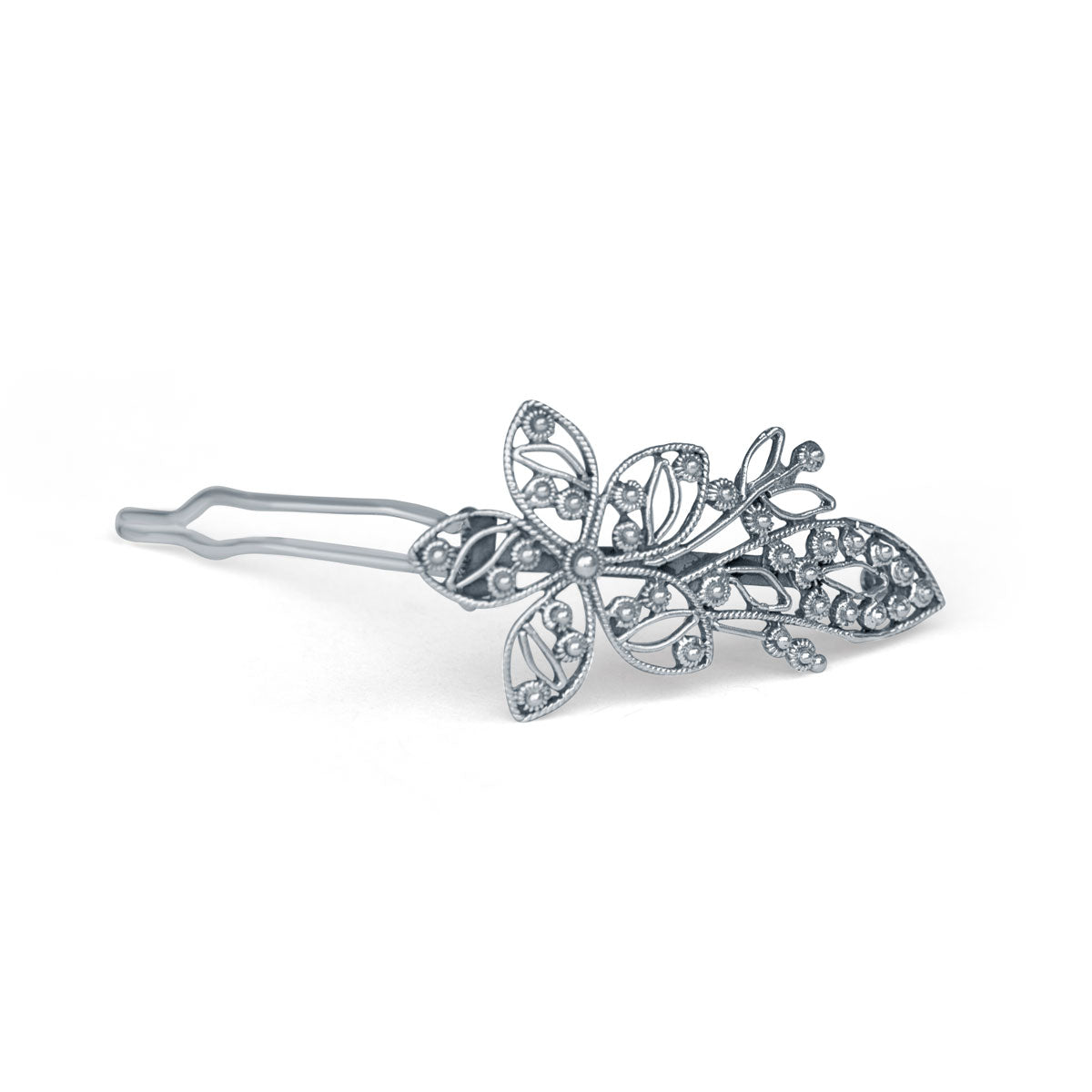 Blooming Symphony 925 Sterling Silver Hair Clip