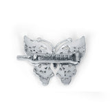 Fluttering Grace 925 Sterling Silver Hair Clip