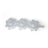 Triple Blossom 925 Sterling Silver Hair Clip