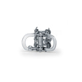 Magnolia 925 Sterling Silver Hair Claw Clip Clutcher