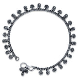 Gulshan 925 Sterling Silver Anklet for Women