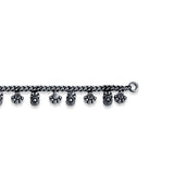 Gulshan 925 Sterling Silver Anklet for Women