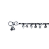 Kalpana 925 Sterling Silver Anklet for Women