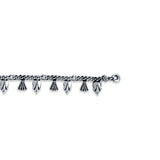 Kalpana 925 Sterling Silver Anklet for Women