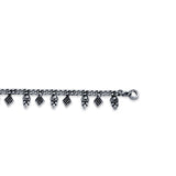 Kiranavali 925 Sterling Silver Anklet for Women