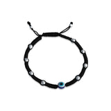 Mystic Eye 925 Sterling Silver Thread Anklet for women