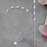Panch-Gaja 925 Silver Anklet for Women
